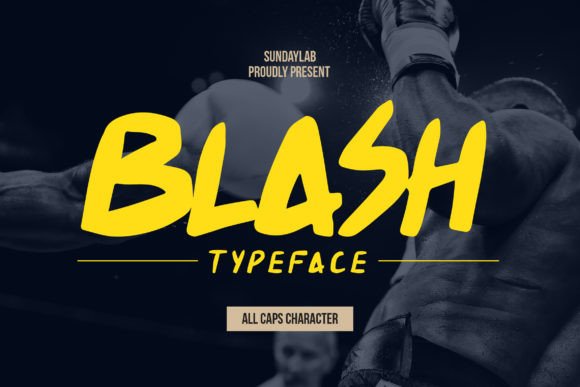 Blash Typeface: A Bold Script Font for Branding That Stands Out