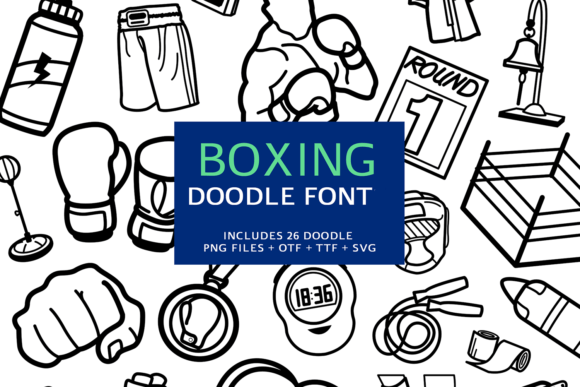 Boxing Doodle Font: A Playful Typeface for Business Branding