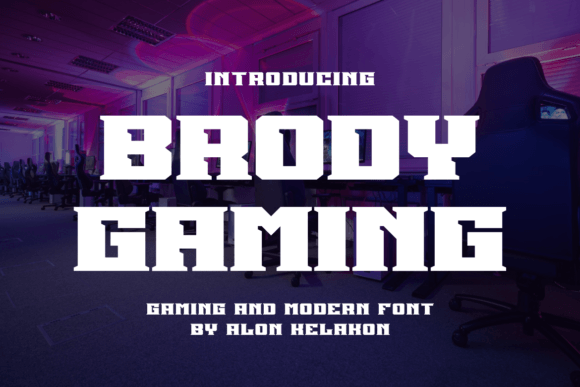 Brody Gaming Font Review: A Bold Typeface for Creative Branding