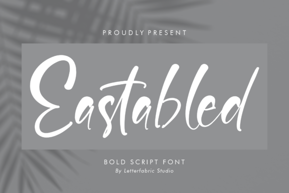 Eastabled: A Handwritten Typeface for Editorial Elegance
