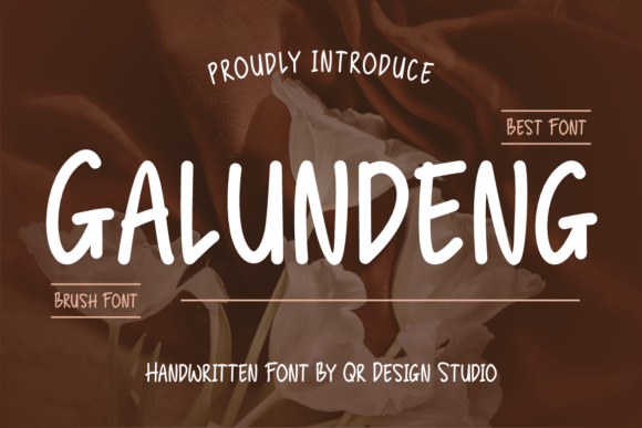 Galundeng Font: A Bold Typeface for Small Business Branding