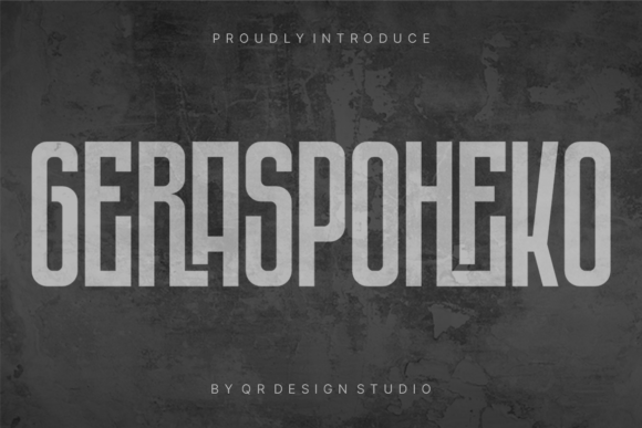 Geraspoheko Font: A Bold Choice for Editorial Design