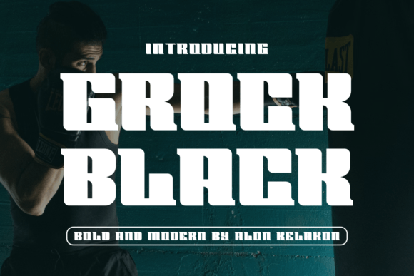 Grock Black: A Typeface That Stands Out in Digital Design