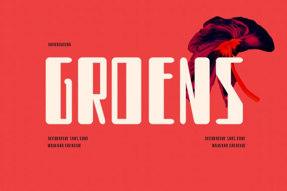 Groens Font: A Bold Typeface for High-Impact Campaigns