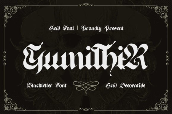 Gumithir Font Review: A Bold Blackletter for Branding with Character