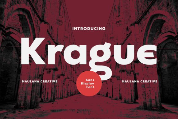 Krague Font: A Modern Typeface for Digital Designers