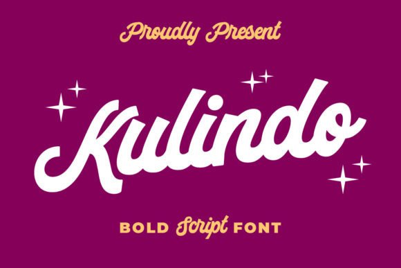 Kulindo Typeface: A Bold Script for Creative Branding
