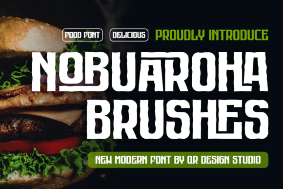 Nobuaroha Brushes Font: A Bold Choice for Branding Projects