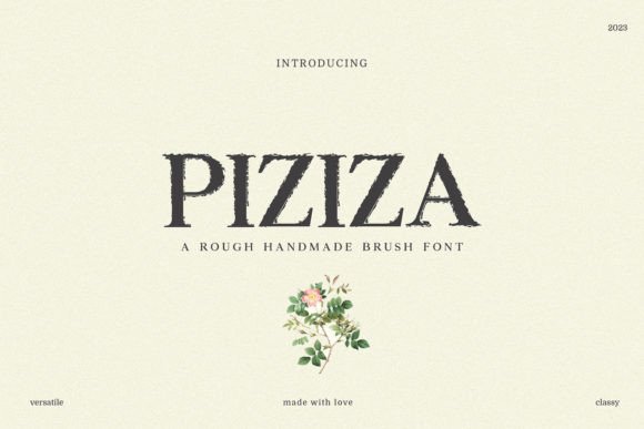 Piziza Font Review: A Bold Script for Creative Branding Projects