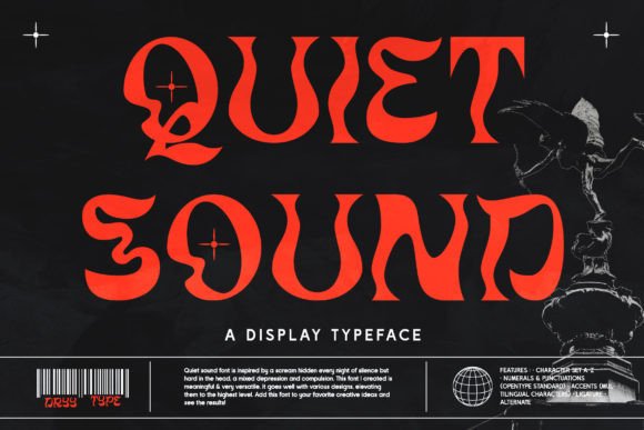 Quiet Sounds: A Bold Blackletter Typeface for Branding with Personality