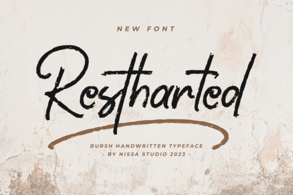 Restharted: A Stylish Handwritten Typeface for Makers and Creatives