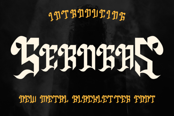 Serogas Font Review: A Bold Blackletter for Branding with Character