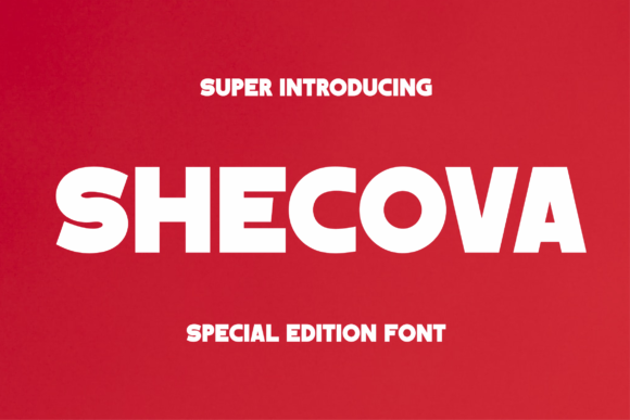 Shecova Typeface: A Bold Choice for Campaign Design