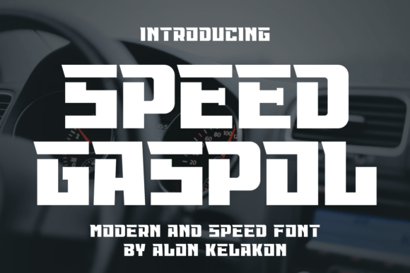 Speed Gaspol: A Versatile Sans Serif for Modern Projects