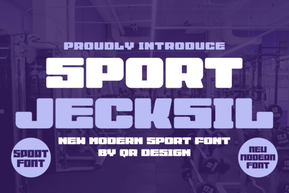 Sport Jecksil Font: A Bold Typeface for Digital Branding