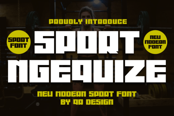 Sport Ngequize Font: A Bold Typeface That Elevates Branding