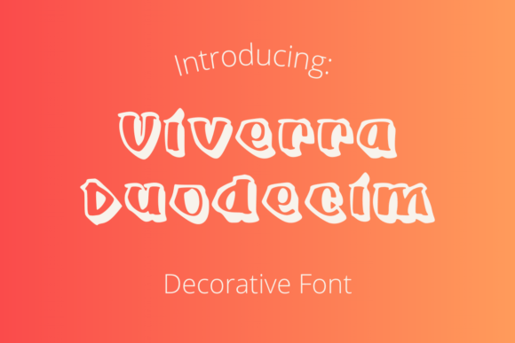 Viverra Duodecim Font: Edgy Style for Your Brand