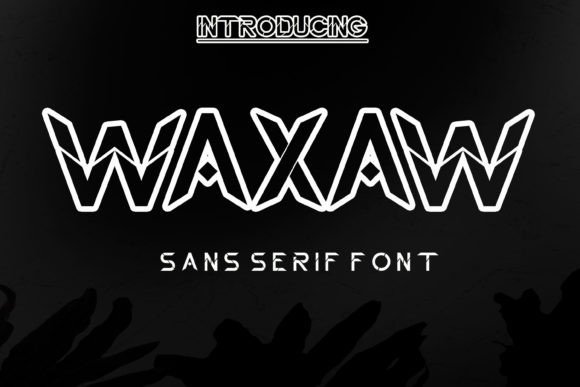Waxaw: A Bold Serif Typeface for Digital Design
