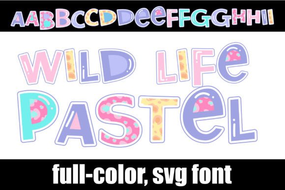 Wild Life Pastel Typeface Brings Joy to My Handmade Shop